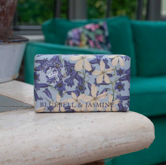 kew garden bluebell and jasmine soap