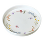 floral print metal tray