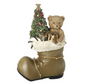 teddy and tree in boot