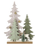 felt standing tree and deer dec