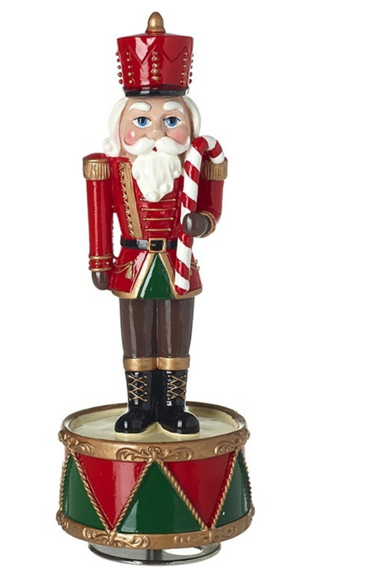 spinning musical nutcracker with cane