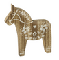 decorative wooden folk art horse