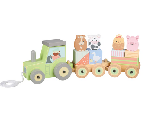 farmyard animal puzzle tractor