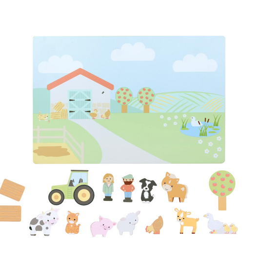 Farmyard Magnetic Picture Board