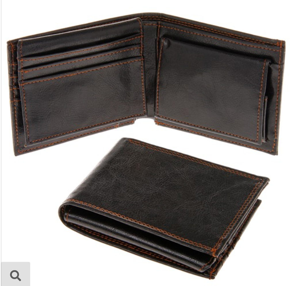 EQ for men wallet black