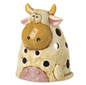 ceramic cow t light holder
