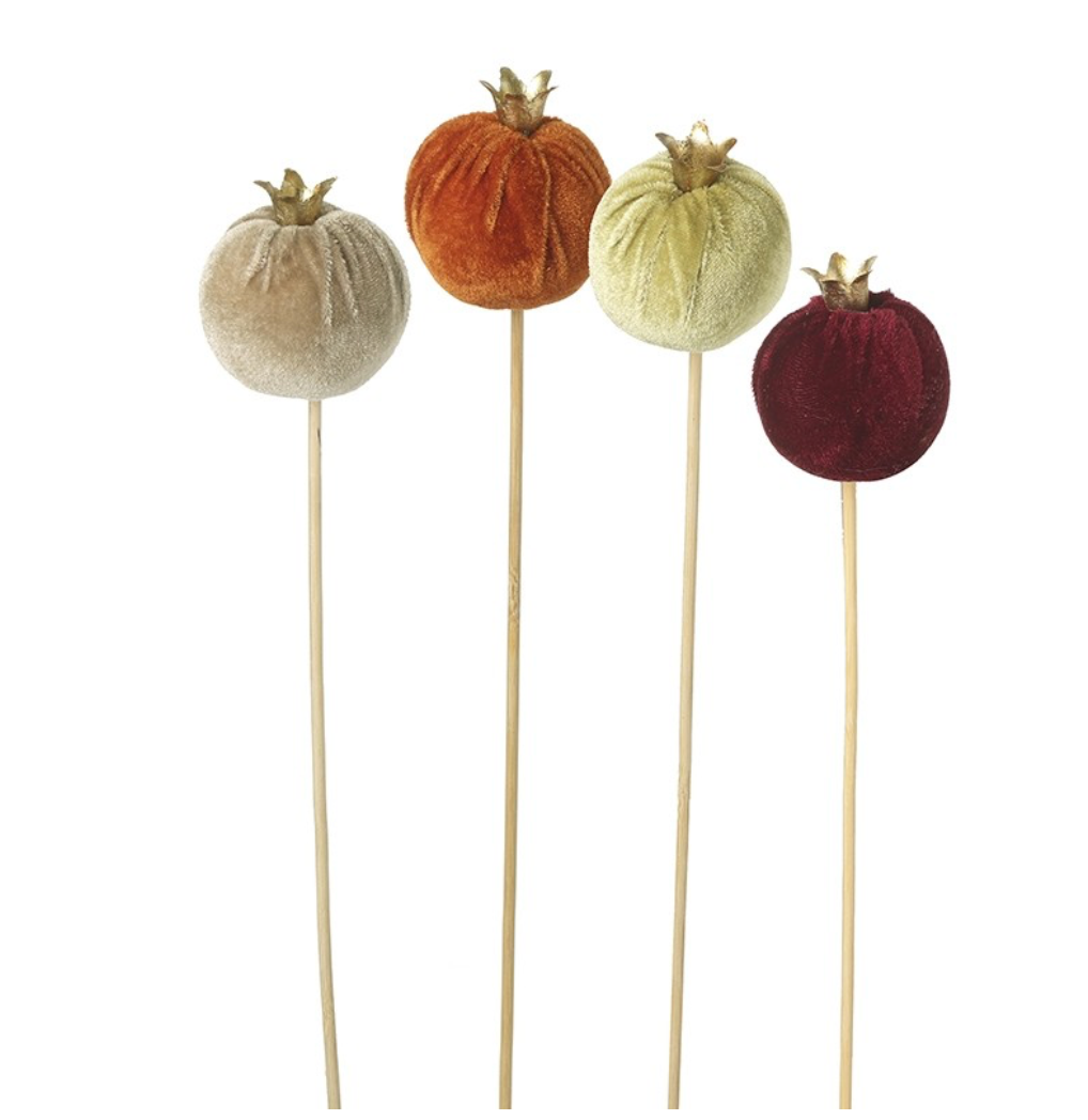 pumpkin on stem stick mix