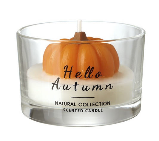 hello autumn candle