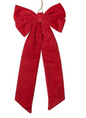 red velvet bow