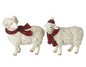 sheep with red scarf mix