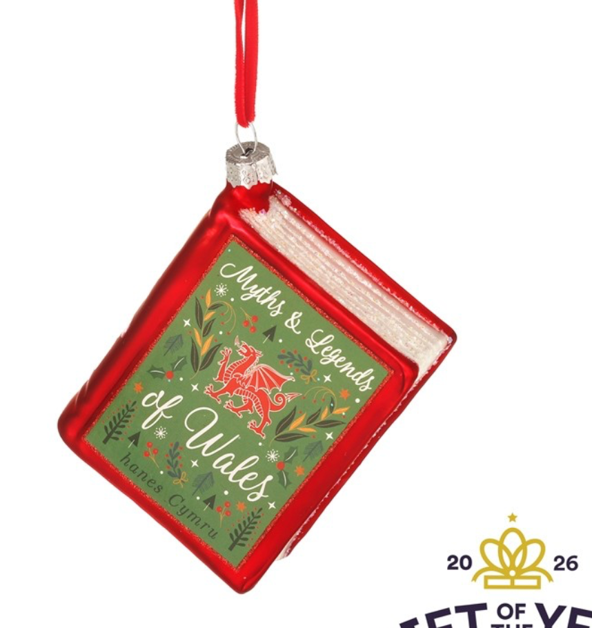 tales glass hanging book dec wales