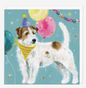 jolly jack russel birthday card