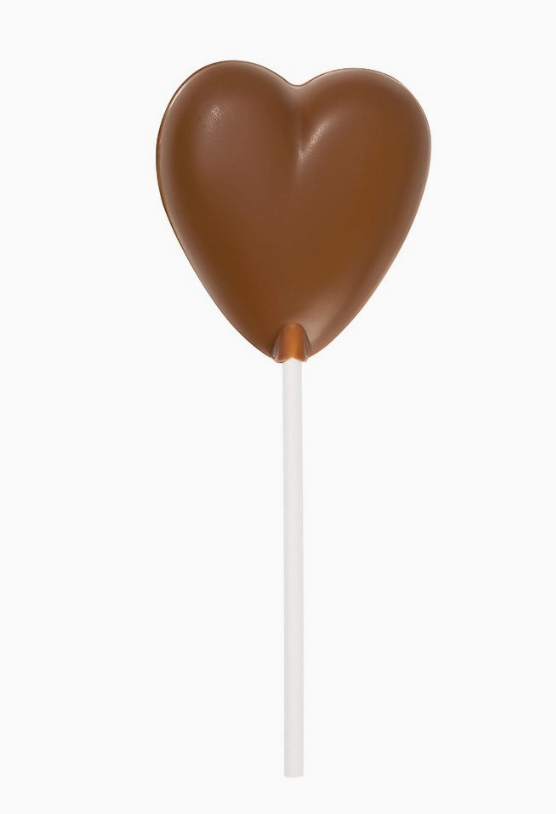 Milk Chocolate Heart Lollipop