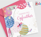 Penblwydd Hapus Cyfnither, Cousin Welsh card