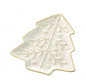 porcelain xmas tree plate deco sm