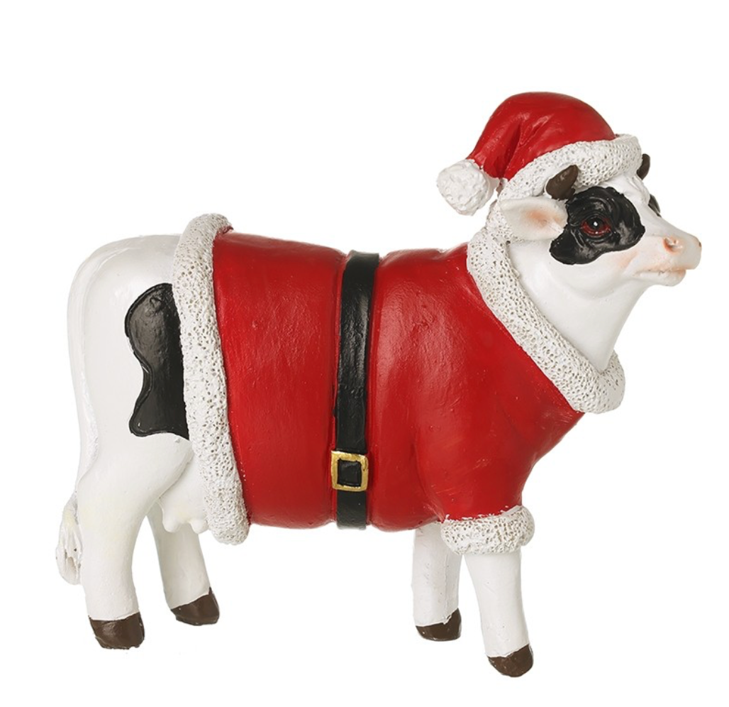 christmas cow