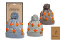 childs water proof bobble hat - knitted