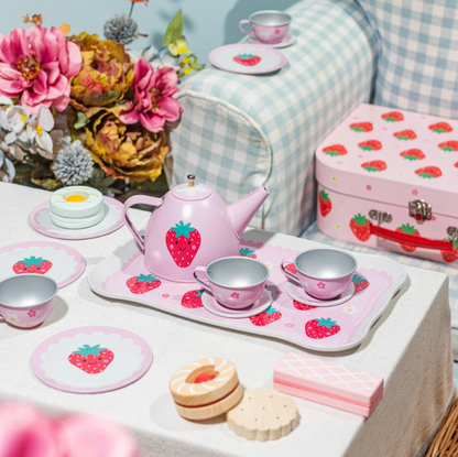 Strawberry Kids Tea Set