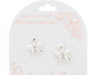 All The Sparkles Pretty Bow Pearl Silver Plated