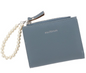 Purse With Pearl Bracelet Small Blue