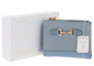 Modern Horse Bit Purse Small Blue