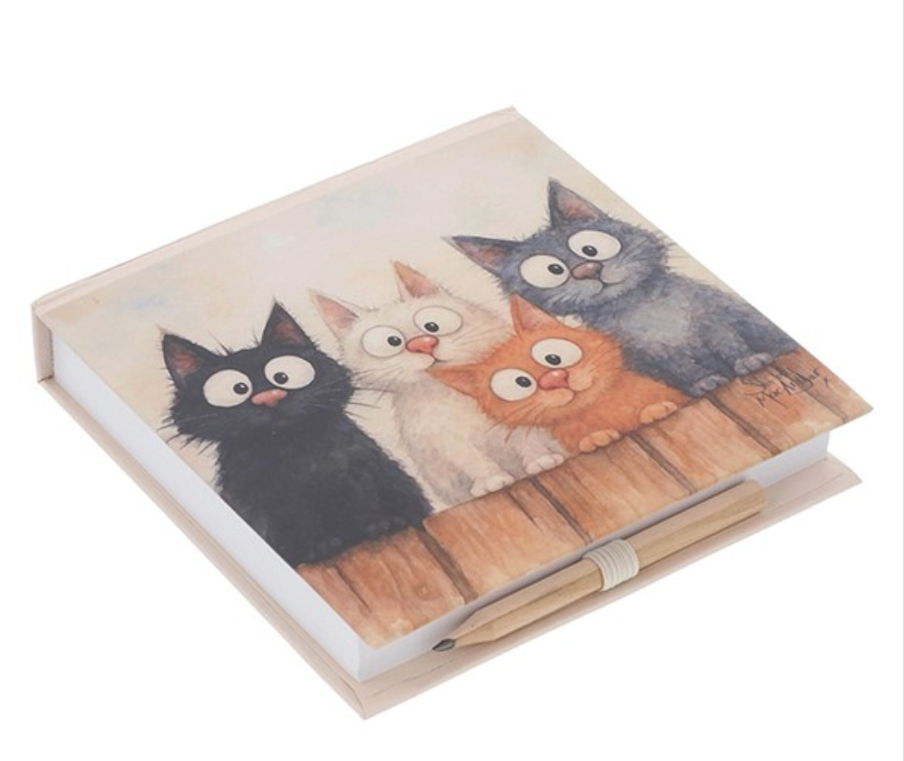 Shirley MacArthur Rascal Cat Memopad