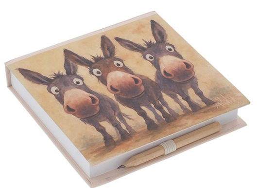 Shirley MacArthur Just Donkey Memopad