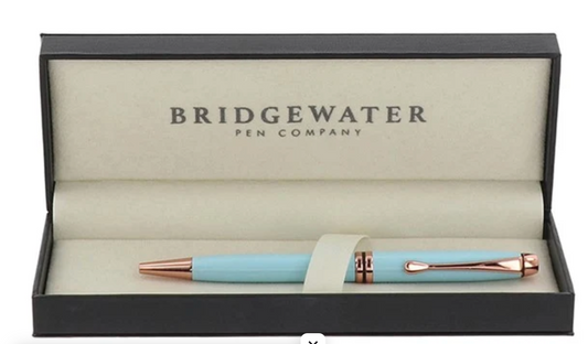 Bridgewater Winchester Sky Blue & Rose Gold