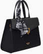 Two tone with scarf black