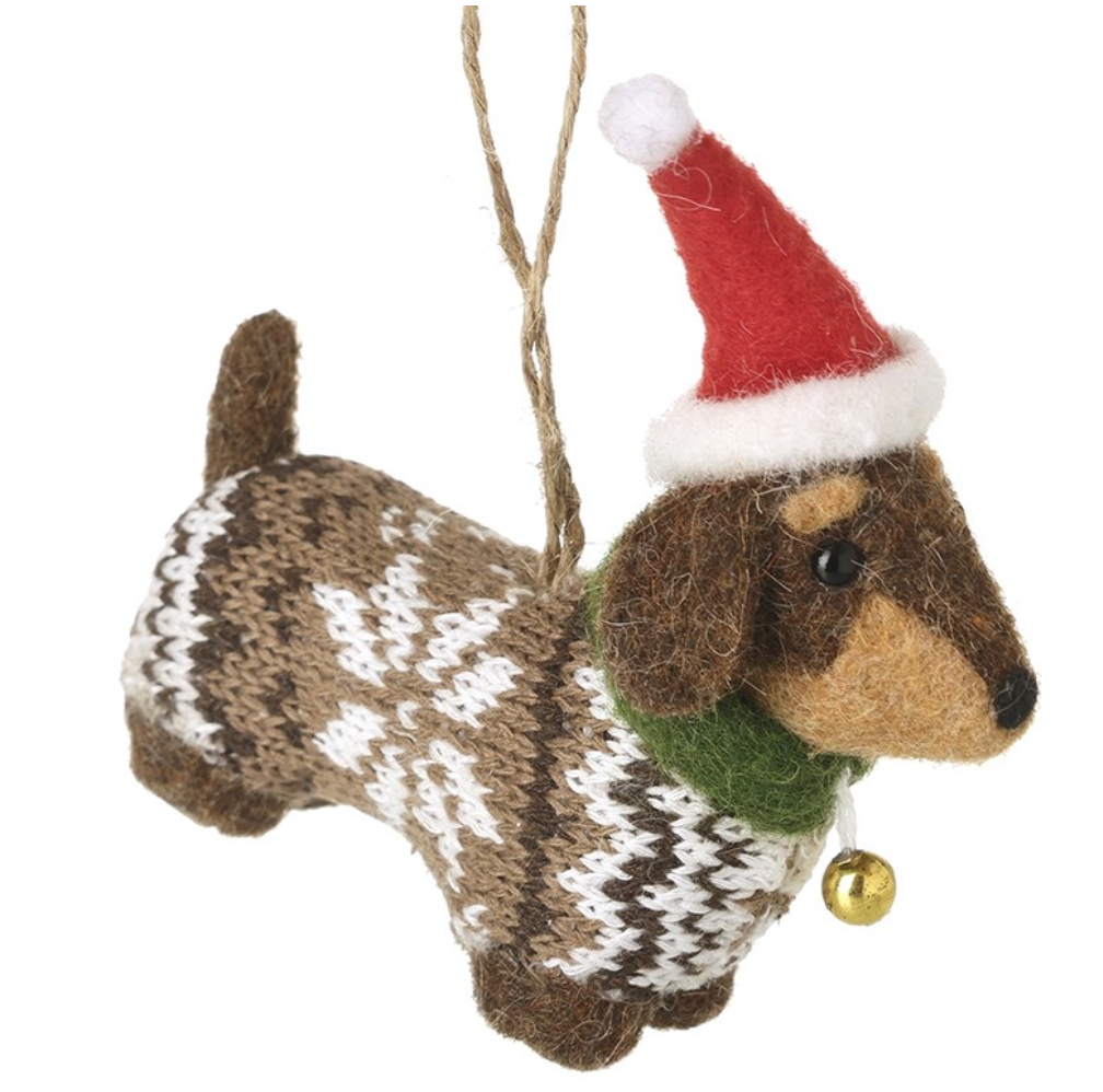 Festive Sausage Dog
