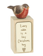 Every Robin On Wooden Block