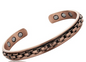 EQ for men stitches copper bangle