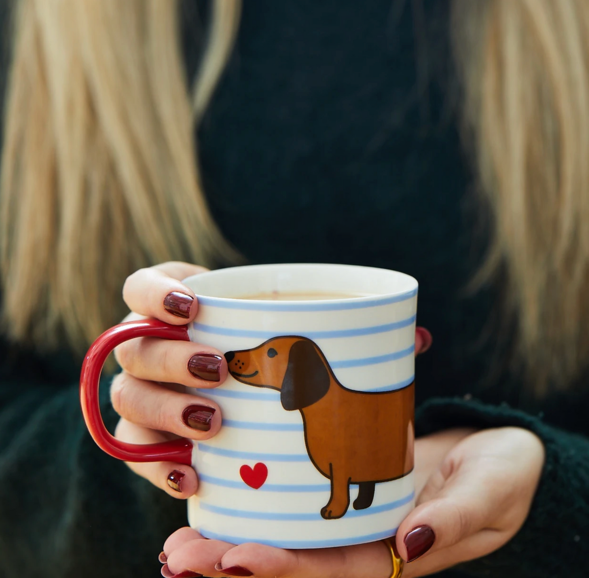 Sausage dog mug