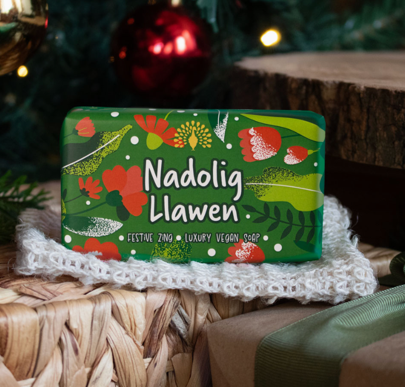 Welsh Nadolig Llawen Soap