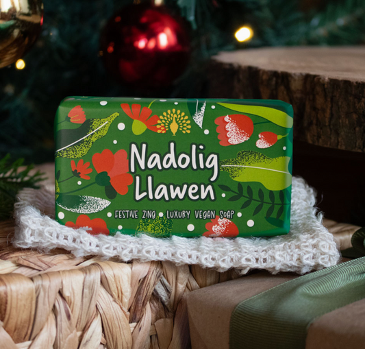 Welsh Nadolig Llawen Soap