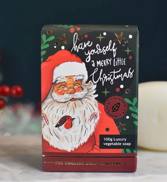 Father christmas mini soap