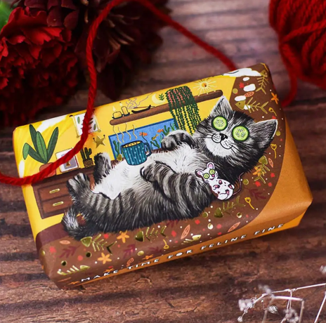 Wonderful animal cat soap