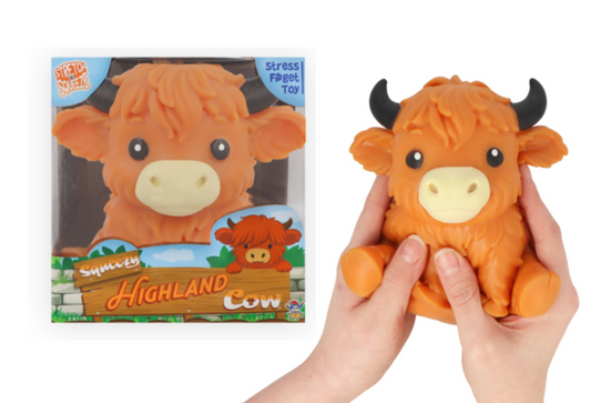Squeeze highland cow