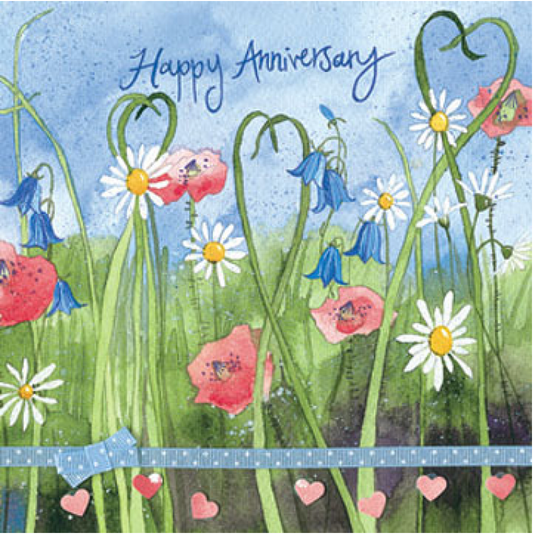 Meadow blank card