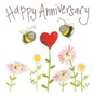 Anniversary Bee Sparkle Card