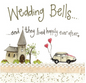wedding bells sparkle card
