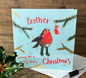 Merry christmas brother christmas card