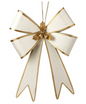 Cream & Gold bow hanging