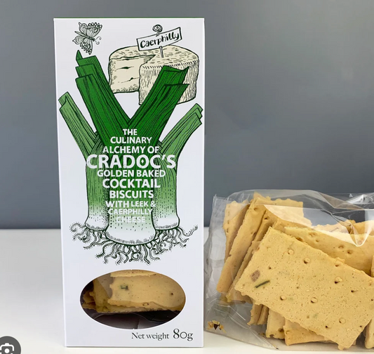 Cradocs Leek & Caerphilly Crackers