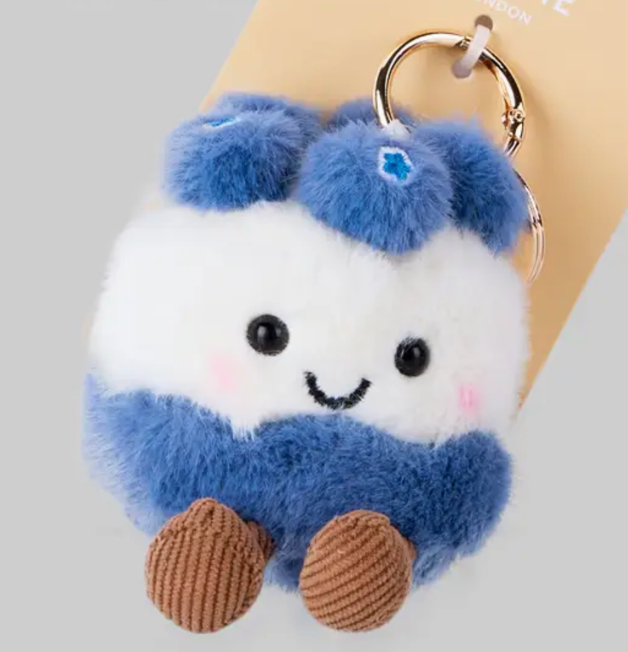 Delicious berry cake charm