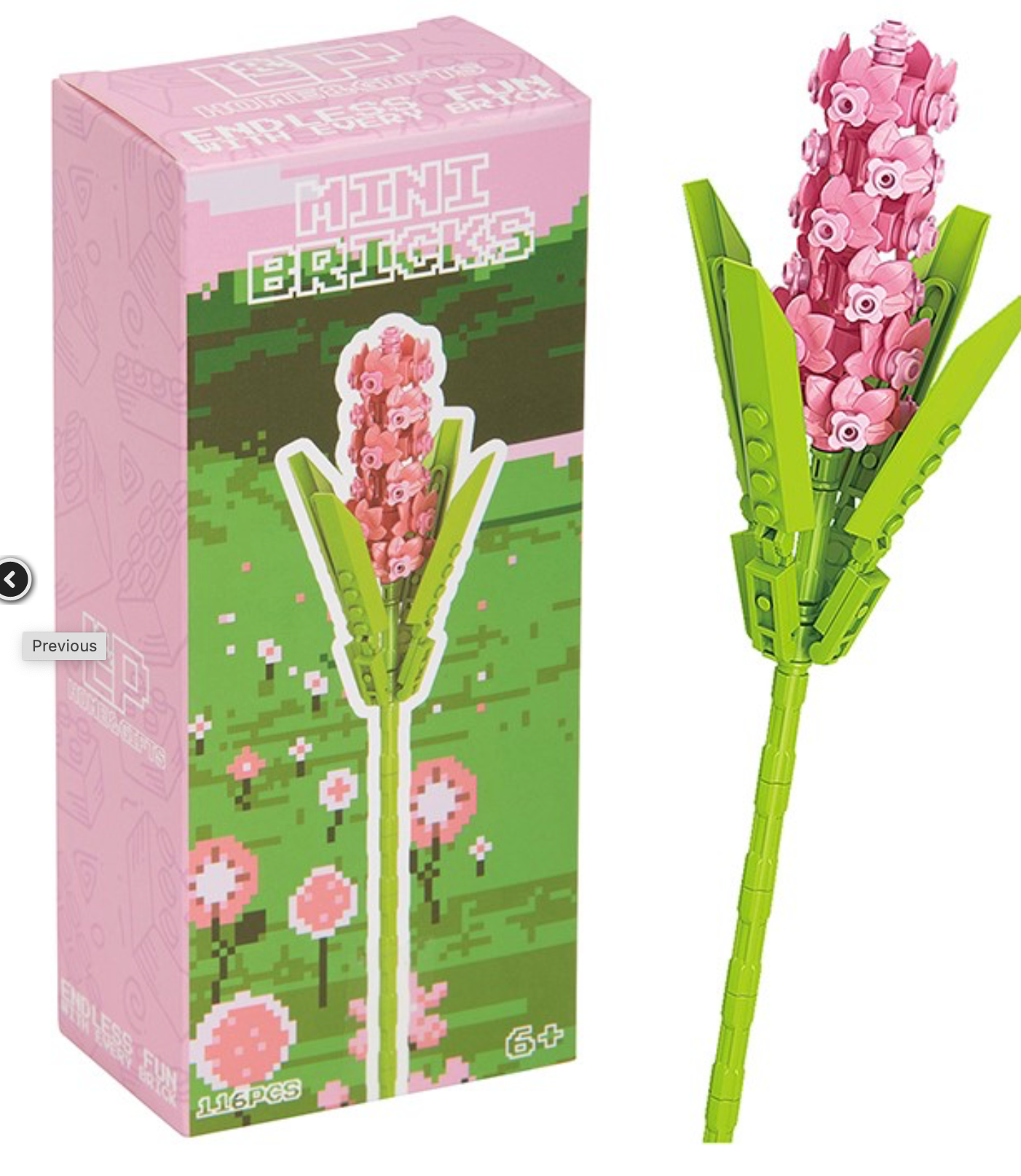 Mini Bricks Stem Flower Hyacinths