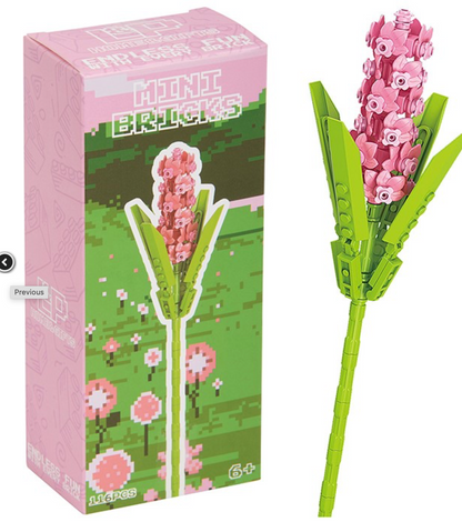 Mini Bricks Stem Flower Hyacinths