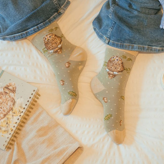 'TREETOPS' OWL SOCKS image 0