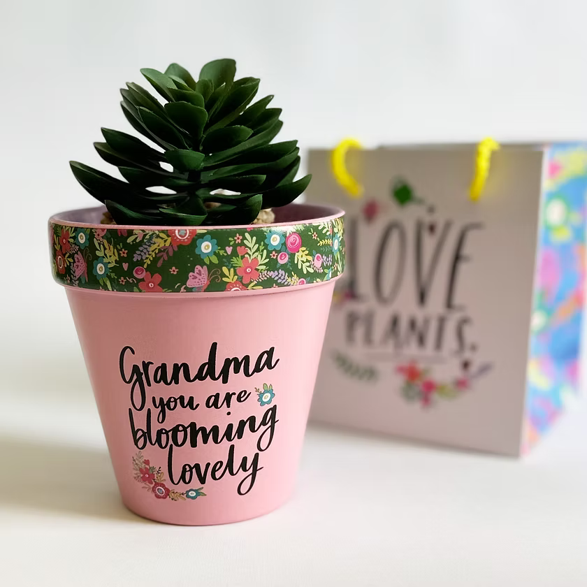 Grandma You Are Blooming Planter