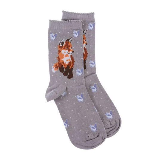 'BORN TO BE WILD' FOX SOCKS image 0